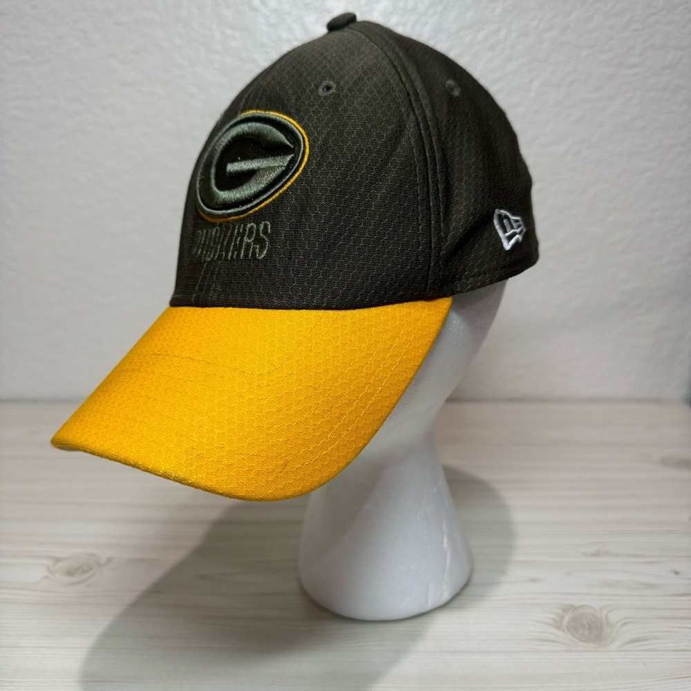 Green Bay Packers Hat Salute to Service Adult M/L 39THIRTY New Era American Flag